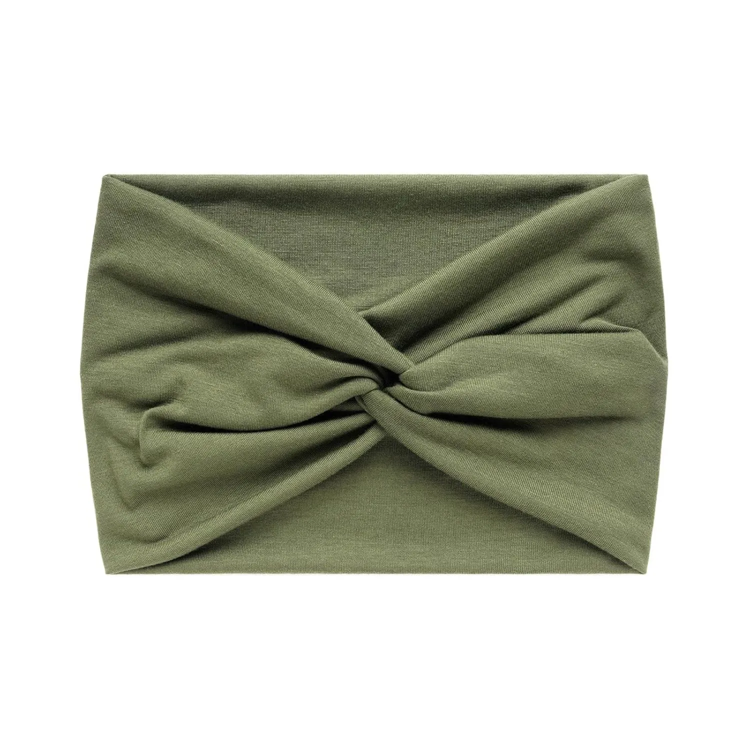 YOLAI Headbands for Women Solid Hair Bands Stretchy Sweat Bands Headbands Fashion Hair Accessories for Women (AG, One Size)