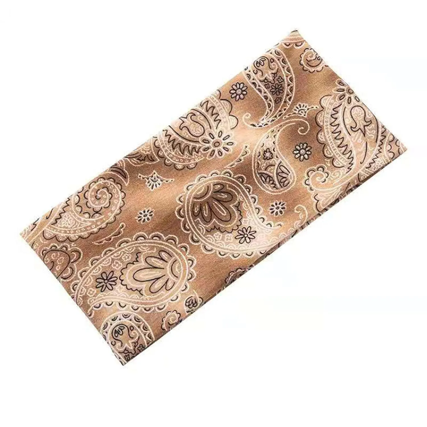 YOLAI Yoga Headbands for Women Non Slip Elastic Hairbands Head Accessories Hairbands for Sports Fitness Running (Khaki, One Size)