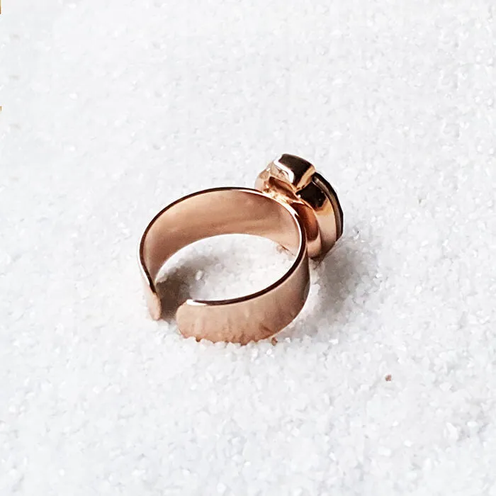 Zene Glam Swarovski Statement Ring
