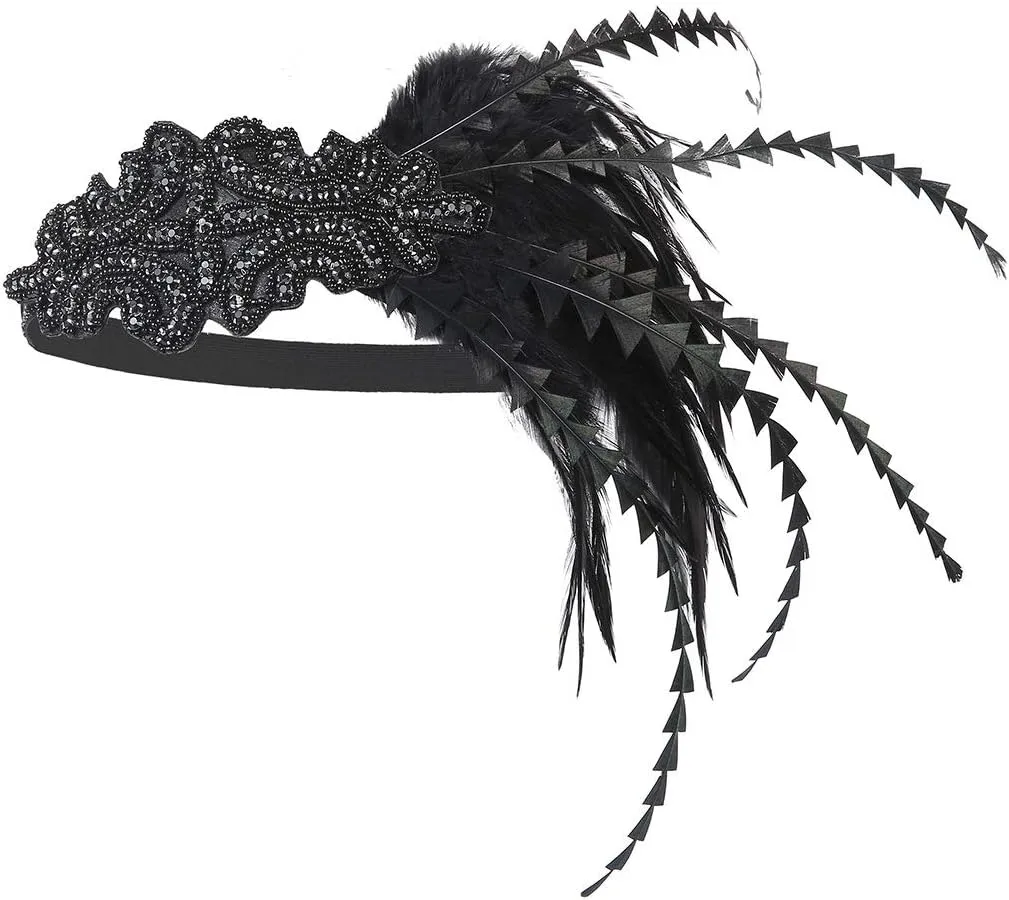 ZeroShop 1920s Flapper Accessories Set for Roaring 20s Costumes