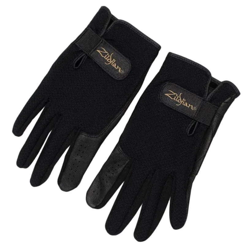 Zildjian Touchscreen Drummer's Gloves Black Large