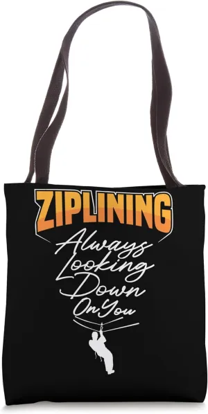 Zipline Adventure Ziplining Gloves Ornament for Kids and Tote Bag