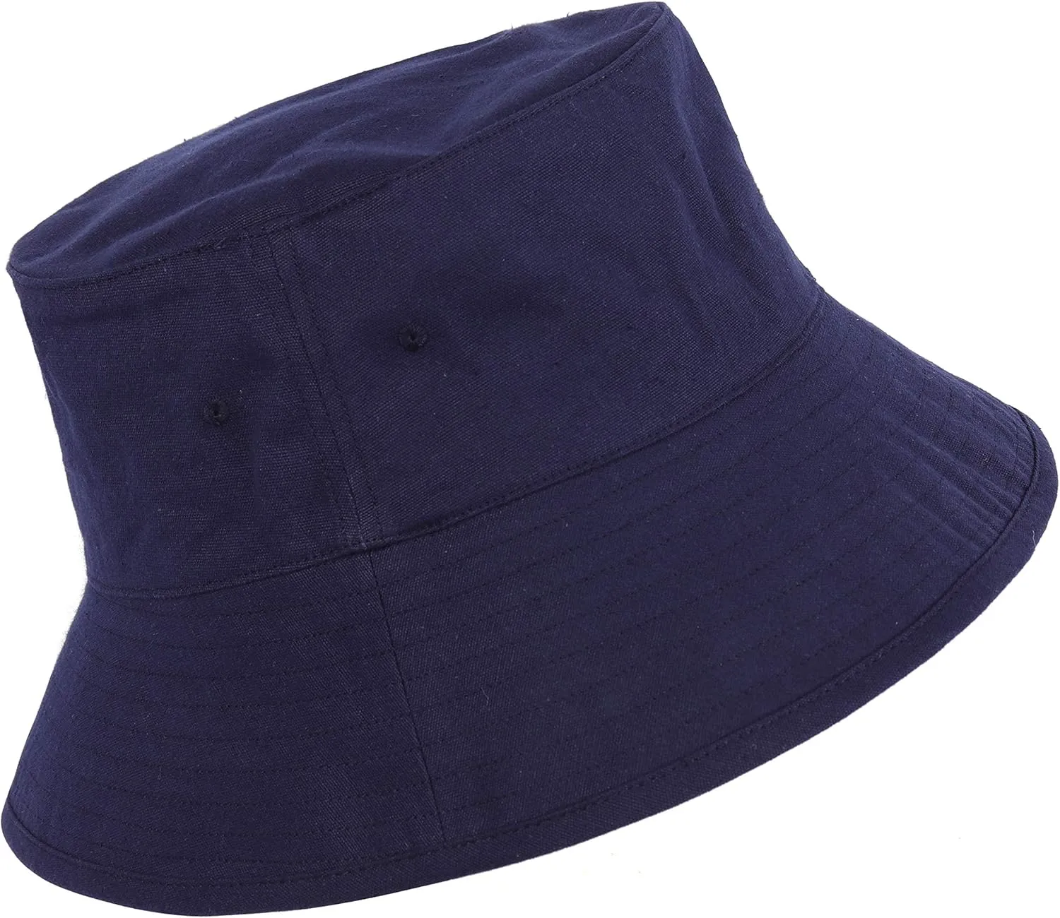 Zylioo XXL Oversize 100% Cotton Bucket Hat,Adjustable Floppy Fishing Hat,Big Size Travel Sun Hat