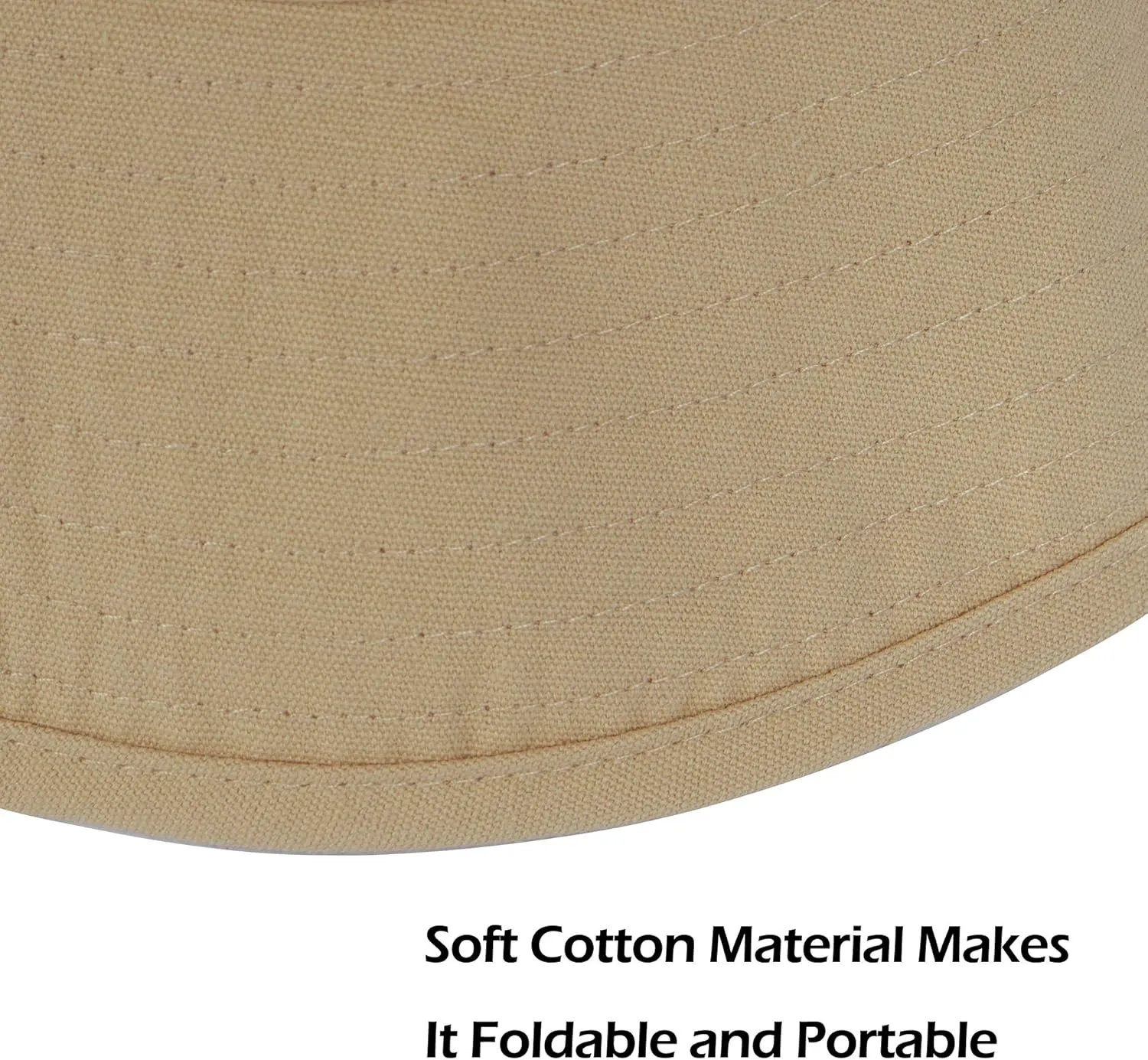 Zylioo XXL Oversize 100% Cotton Bucket Hat,Adjustable Floppy Fishing Hat,Big Size Travel Sun Hat