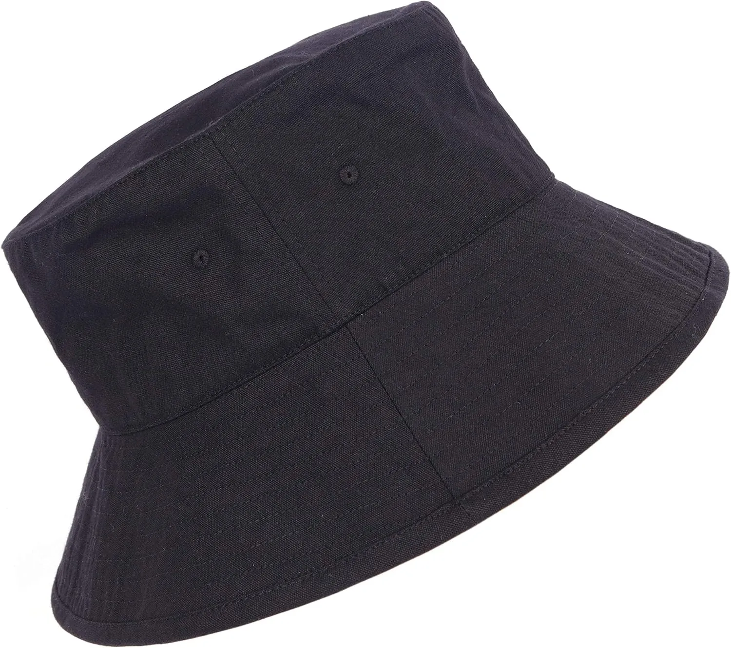 Zylioo XXL Oversize 100% Cotton Bucket Hat,Adjustable Floppy Fishing Hat,Big Size Travel Sun Hat