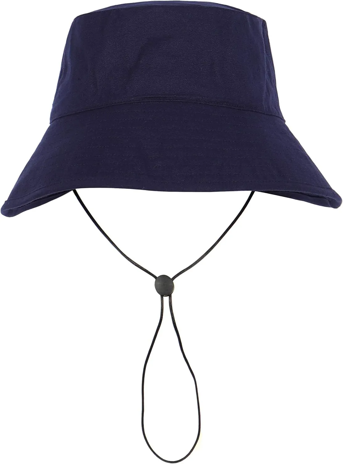 Zylioo XXL Oversize 100% Cotton Bucket Hat,Adjustable Floppy Fishing Hat,Big Size Travel Sun Hat